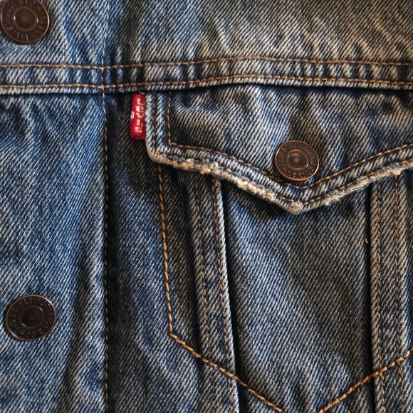 Levi Sherpa Denim Jacket - Picture 4 of 5